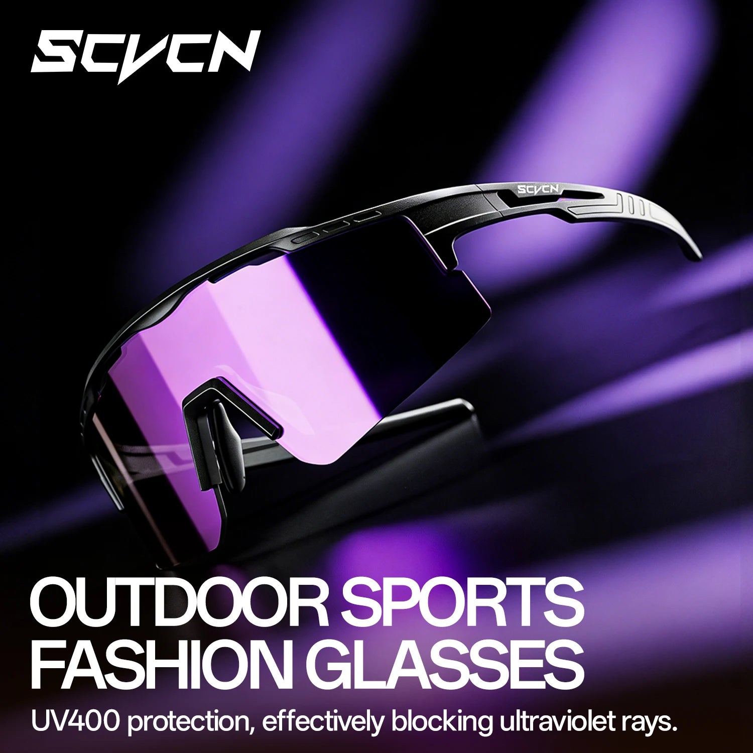 SCVCN Cycling Glasses Women Sunglasses for Men Hiking Eyewear Sun Sports MTB Mountain Goggles Bicycle Road Bike Protection 2026