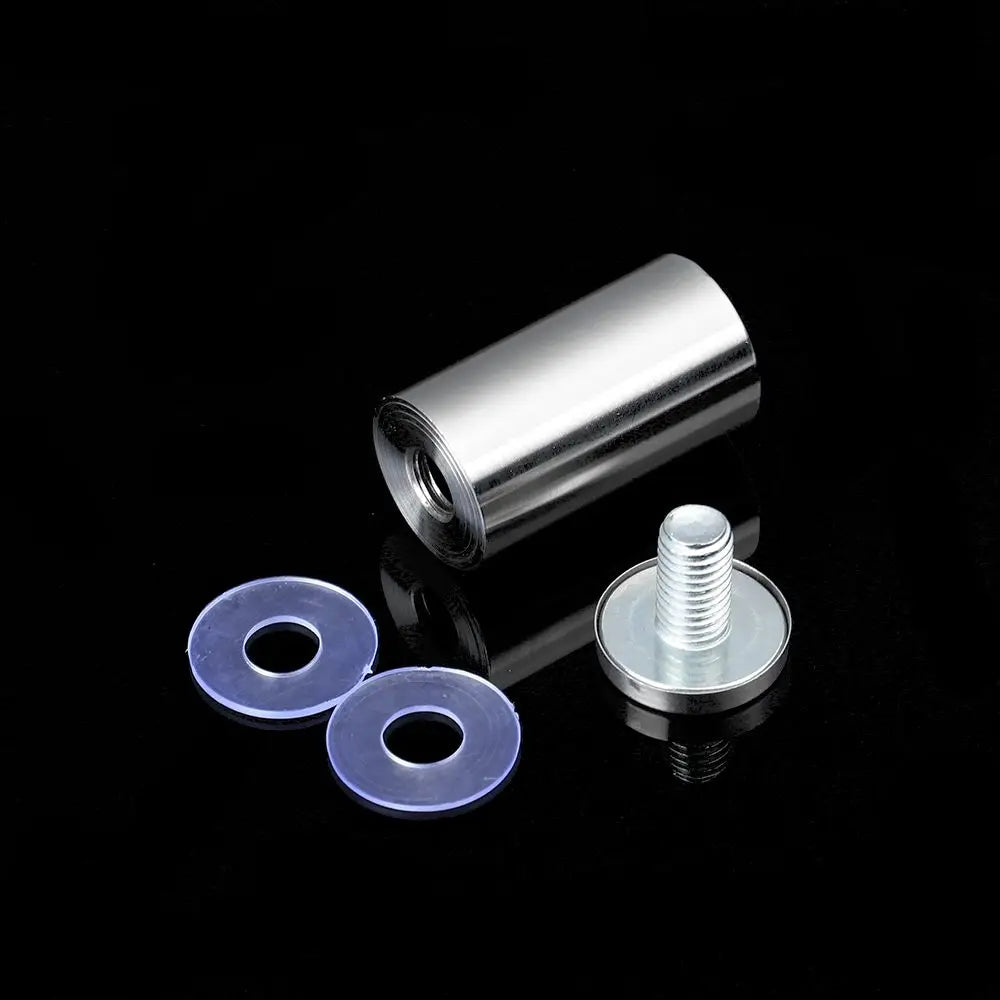 4/6/10Pcs Advertising Signboard Fixed Screw Glass Acrylic Advertisement Standoffs Stainless Steel Nails Durable Spacer Holder