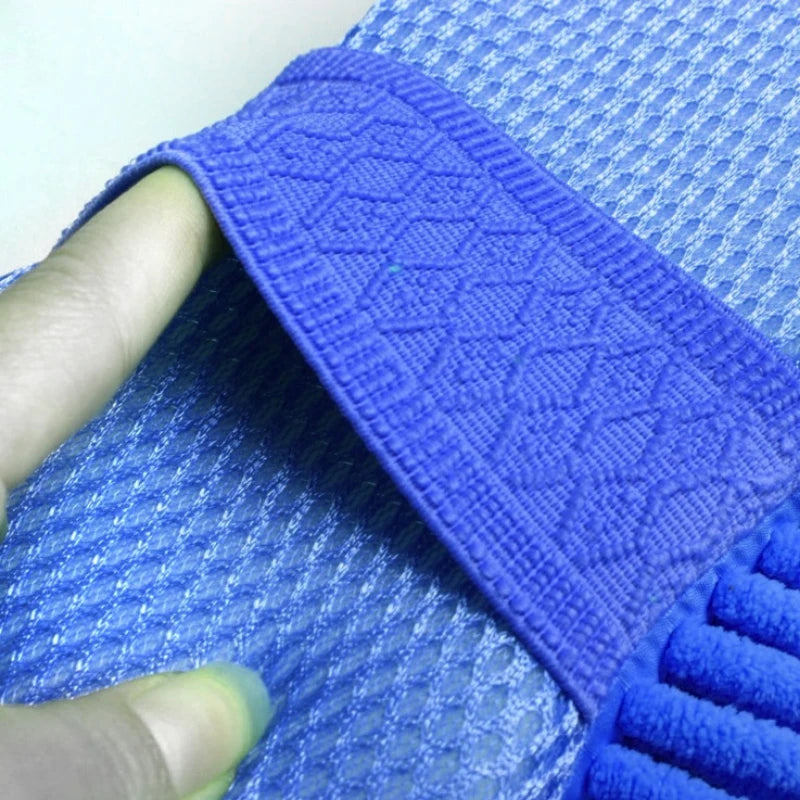 Soft Microfiber Chenille Car Wash Sponge Detailing Care Washing Brush Pad Auto Body Washing Towel Gloves Gentle Cleaning Tools