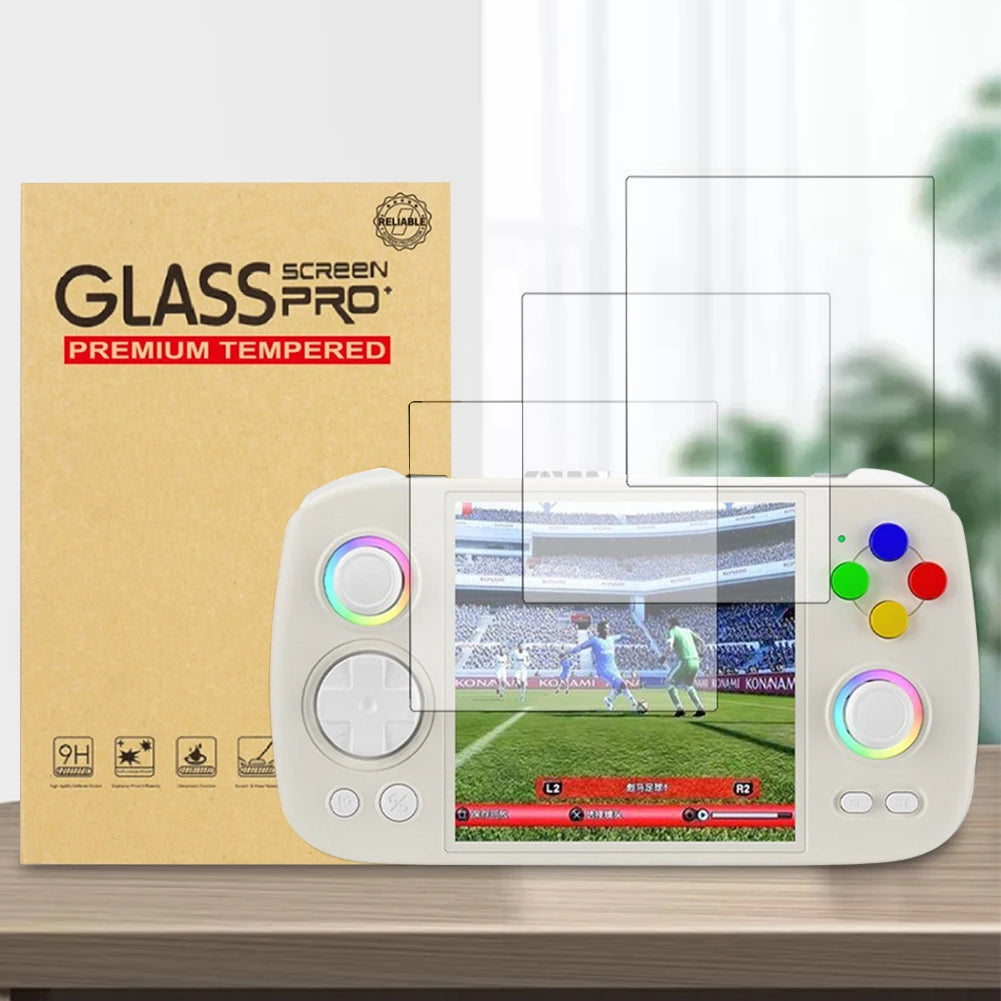 For Anbernic RG Cube Tempered Glass Screen Protector 9H Hardness Anti-Scrach HD Screen Tempered Film Game Accessories