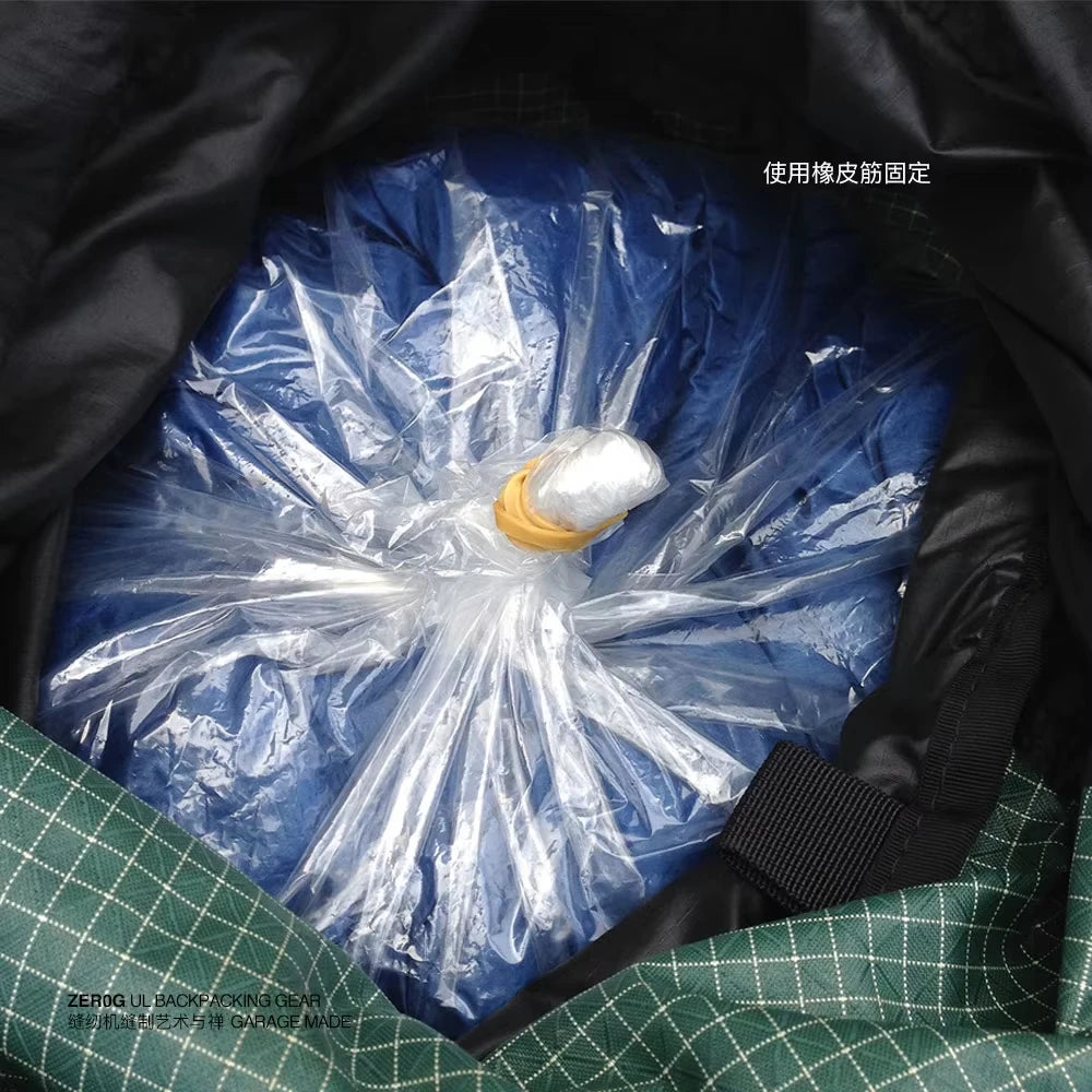 Backpack Liner Bag Packing Ultralight 14g/17g Polycro Inner Dry Bag Waterproof Storage for Hiking, Trekking,UL Camping Gear