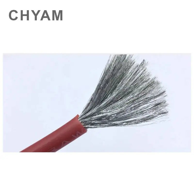Wire Cable Soft Silicone Wire 11AWG 10AWG 9AWG 8AWG 7AWG 6AWG 4AWG 35 / 50 / 70mm2 Heat Resistant 200° Cold Resistant -60°