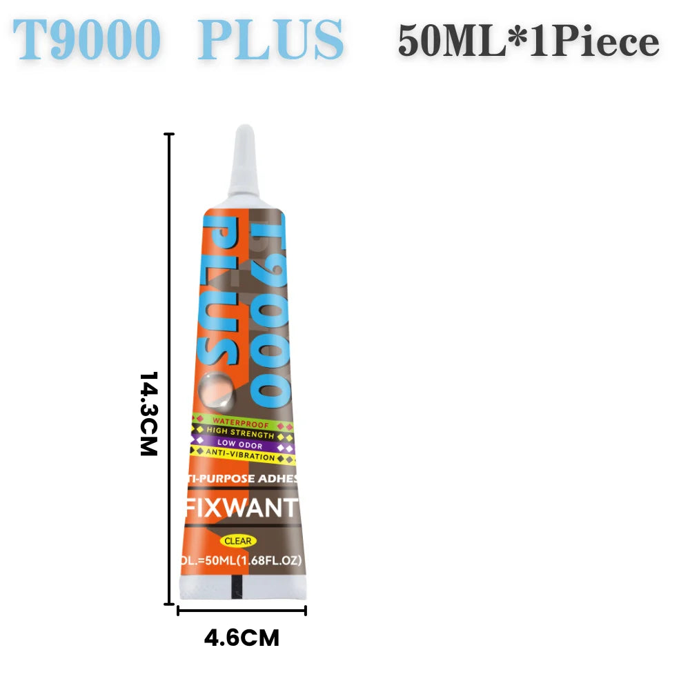 T-9000 Upgrade T9000 PLUS Clear Phone Watch Repair Contact Adhesive Waterproof Low-corrosion Leather Fabric Glue 15/50/110ML