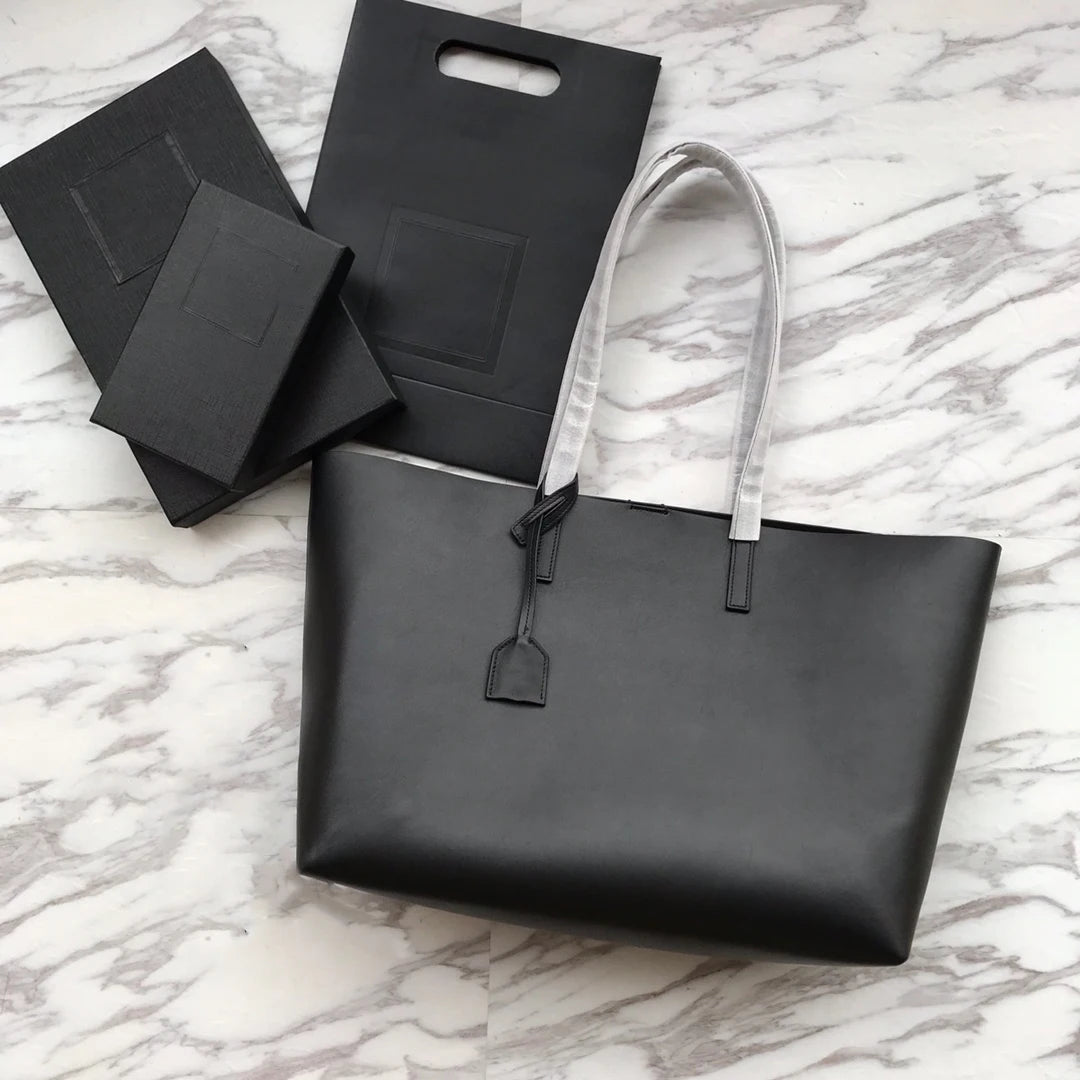 Luxury Genuine Leather Fashion Brand Designer Women's Small Cowhide Bags Brown Shoulder High Quality Femal Black Bag