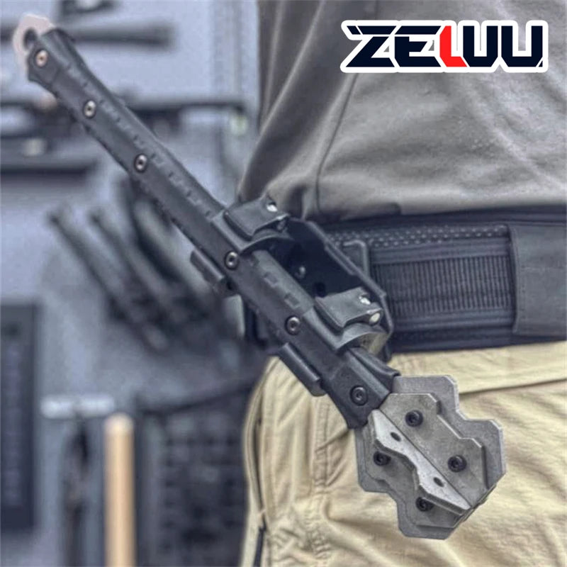 Self-defense Mace Bludgeon Tactical Hammer Multi-function Tools Portable Outdoor Survival Gear For Belt