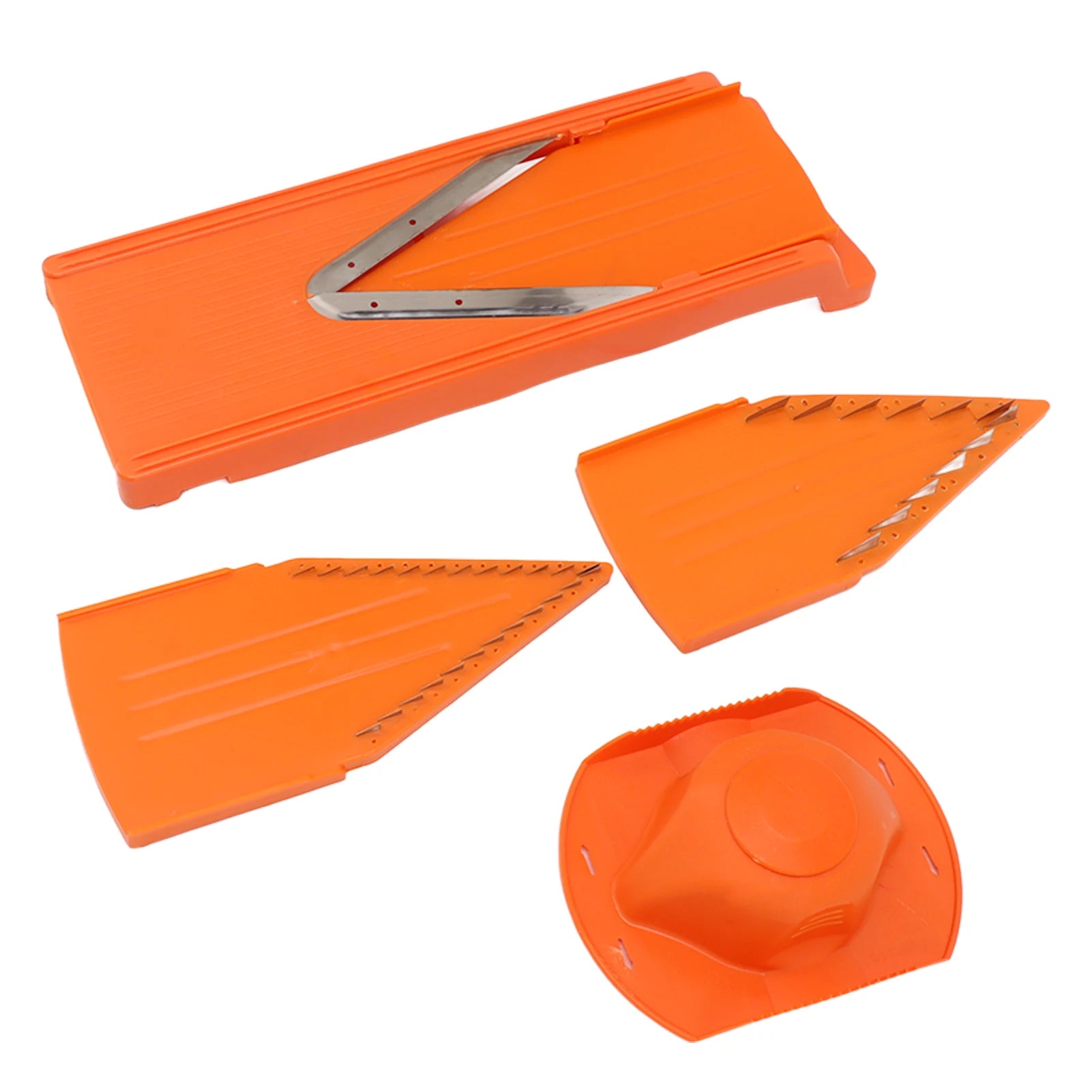 V Blade Mandoline Cutter Vegetable Cutter Stainless Steel Blade Hand Protector Cooking Tool Practical Large Frame for Kitchen