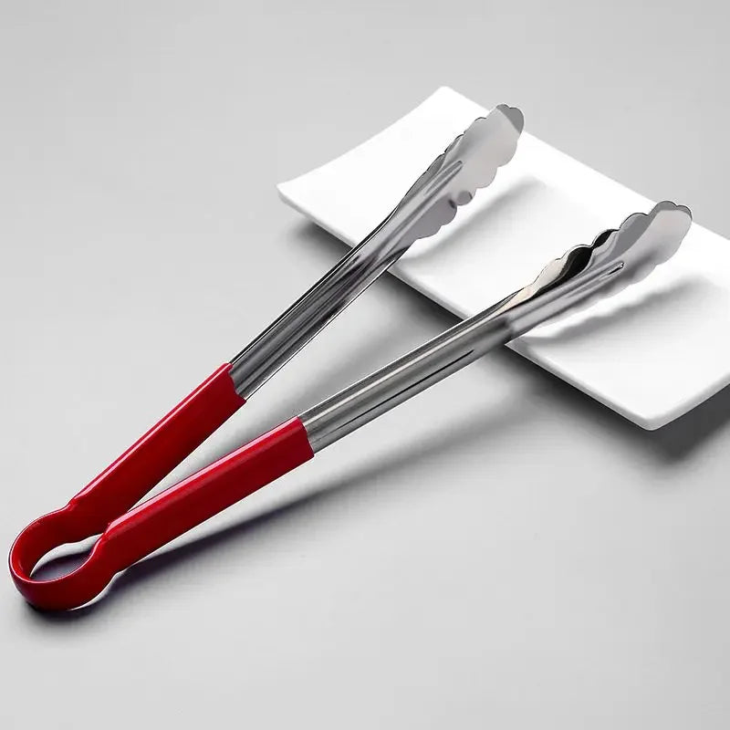 Stainless Steel Food Tongs, Multi-purpose Kitchen Clip, Anti-scalding, Super Long Fried Fritters, Barbecue Food Clip, Commercial
