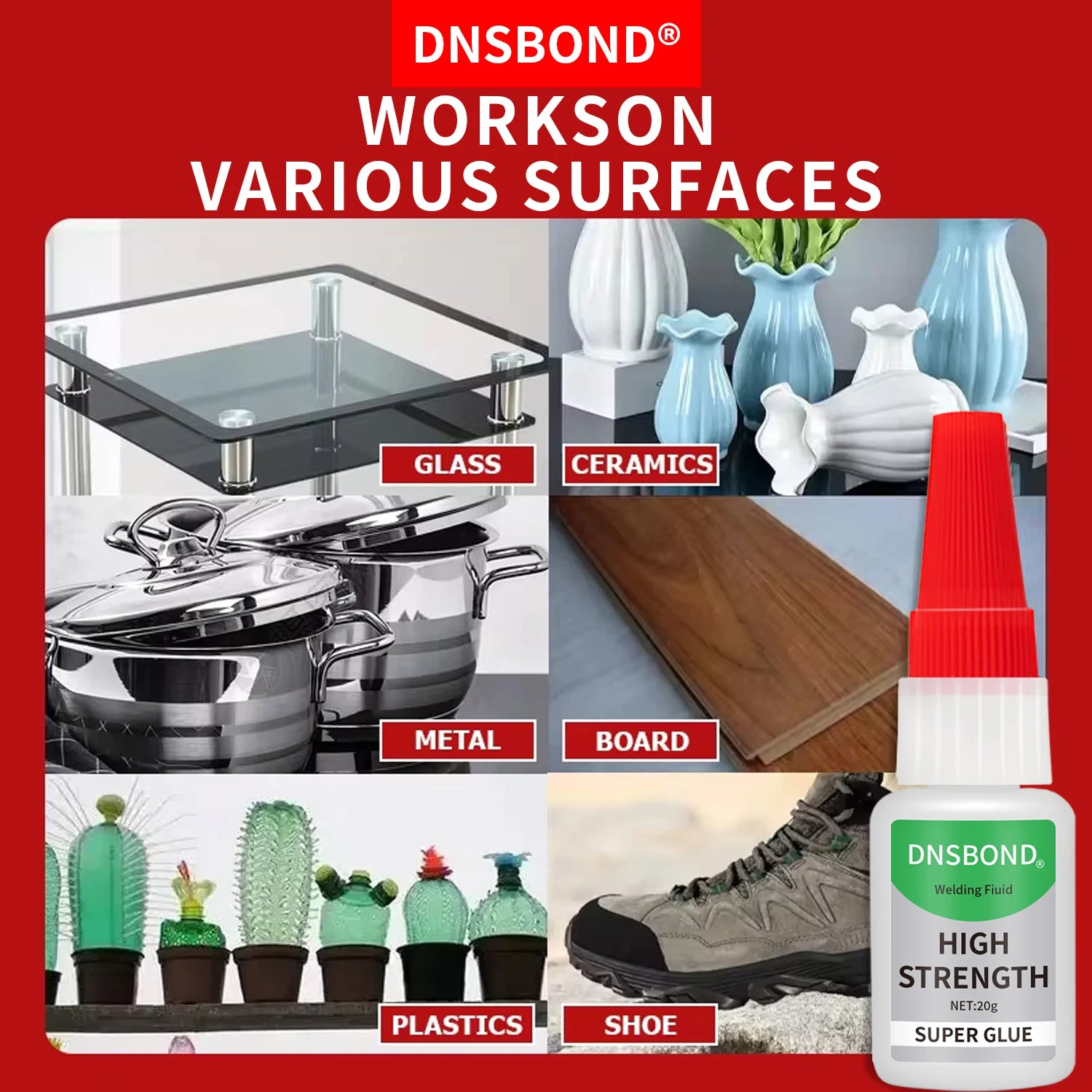 Universal Super Oily Welding Glue Powerful Solder Glue Epoxy Resin Welding Adhesive Waterproof Sealant Repair Glue 20g/50g