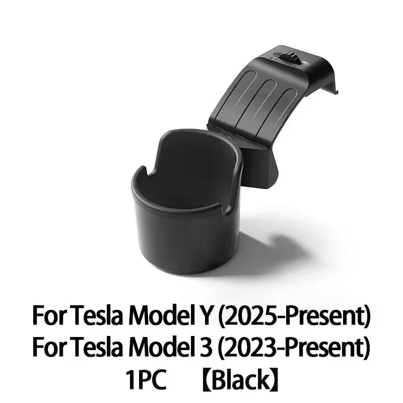 For New Tesla Model Y Juniper 2025+ Model 3 Highland 19-25 Dashboard Water Cup Holder Car Instrument Panel Tidying Phone Holder