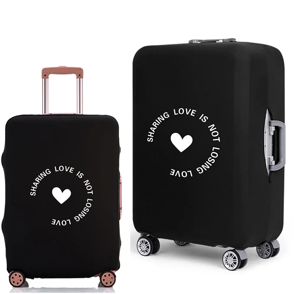 Thicker Travel Luggage Protective Cover Print Portable Suitcase Cover Elastic Dust Cases for 18-28 Inch Travel Accessories