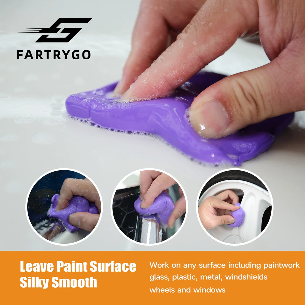 Fartrygo Car Cleaning Clay Bar Washing Mud 100G Magic Clay Bar Auto Vehicle Detailing Cleaner Car Styling Cleaning Tools