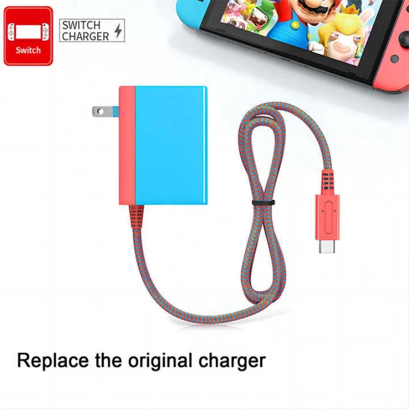 Nintendo Switch Power Adapter and Switch Lite Plug Fast Charger AC Adapter Mobile Phone Charger