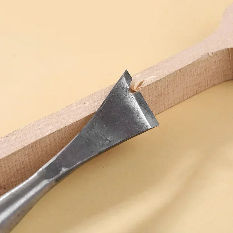 3pcs/set 10mm/17mm/30mm Skew Cutting Tool For Cutting Blanks Wood Carving Tool Hand Carving Knife Oblique Edge Knife