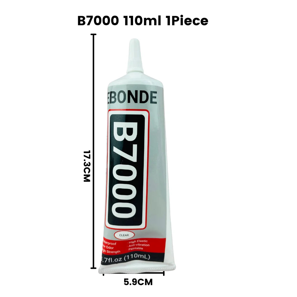 15/50/110mL B7000 Glue T7000 Adhesive Epoxy Resin Repair Cell Phone Touch Screen Liquid Glue Jewelry Craft Adhesive Glue