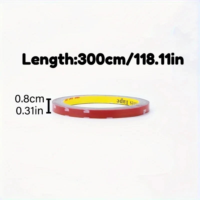300CM Extra Strong Double Sided Tape Adhesive Car Special Tear Off Without Leaving Traces High Viscosity Mounting Fixing Sticky