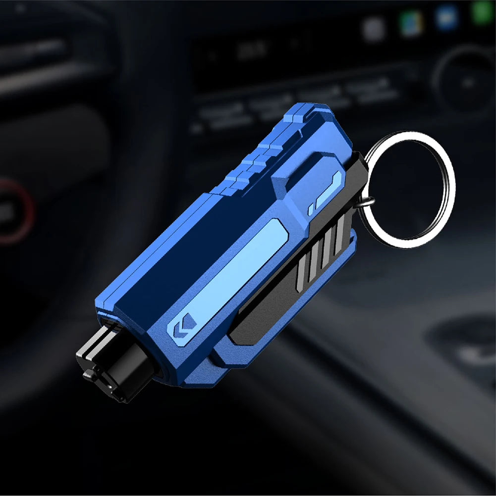 Car Portable Safety Window Breaker Hammer Emergency Escape Rescue Tool Break Glass with Seatbelt Multi-Function Safety Device
