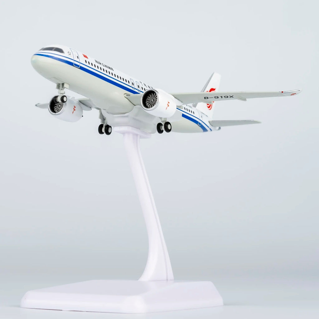 CCA024 Alloy Collectible Plane Gift NG Model 1:400 Air China "StarAlliance" COMAC C919 Diecast Aircraft Jet Model B-919X & Stand