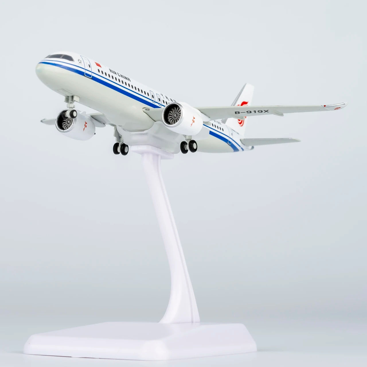 CCA024 Alloy Collectible Plane Gift NG Model 1:400 Air China "StarAlliance" COMAC C919 Diecast Aircraft Jet Model B-919X & Stand