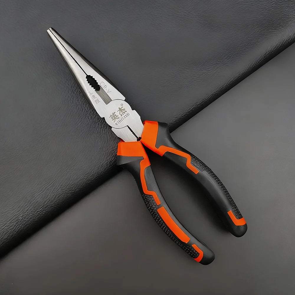Wire Pliers，Sharp Large Opening Diagonal Pliers Needle Nose Pliers，for Cutting，Twisting and Clamping MetalWires Tools
