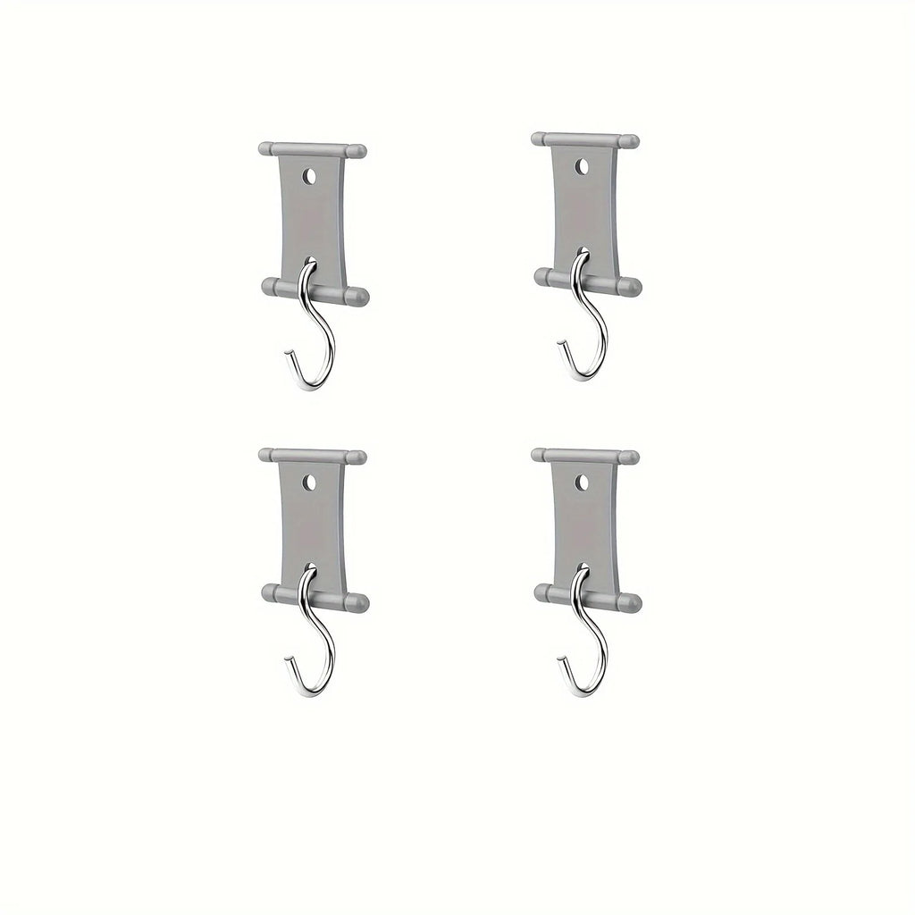 4/8 S-shaped camping awning hook clips RV tent hooks light hanging hooks RV camping hook accessories outdoor supplies