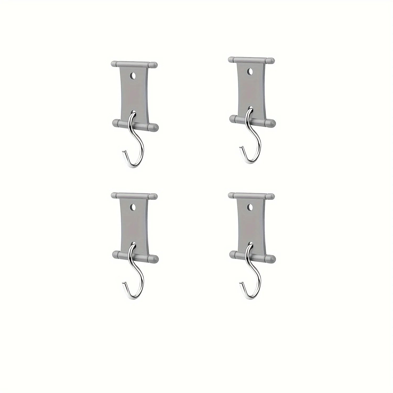 4/8 S-shaped camping awning hook clips RV tent hooks light hanging hooks RV camping hook accessories outdoor supplies