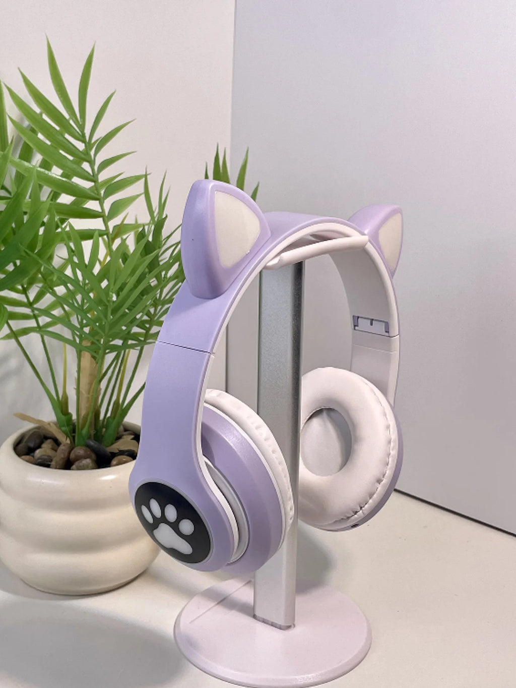 Wireless headphones, Jerry 5.0, long life, high sound quality, cat ears, listening to music/gaming wireless headphones