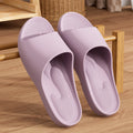 Couple Home Slippers Soft EVA Non-Slip Slides Lightweight Breathable Indoor Bathroom Shoes, Anti-Slip Platform For Men Women