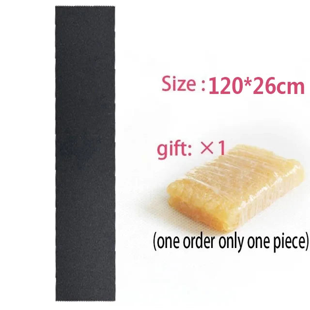 120cm Dancing Longboard Griptapes Long Board Grip Tape Skateboard Griptapes Anti-Slid Sandpaper Colorful Graphic Deck Protective