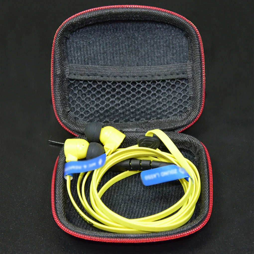 KZ Earphone Storage Bag Square Headset Box Indoor Outdoor Travelling Earphones Storaging Case Accessories with Zipper