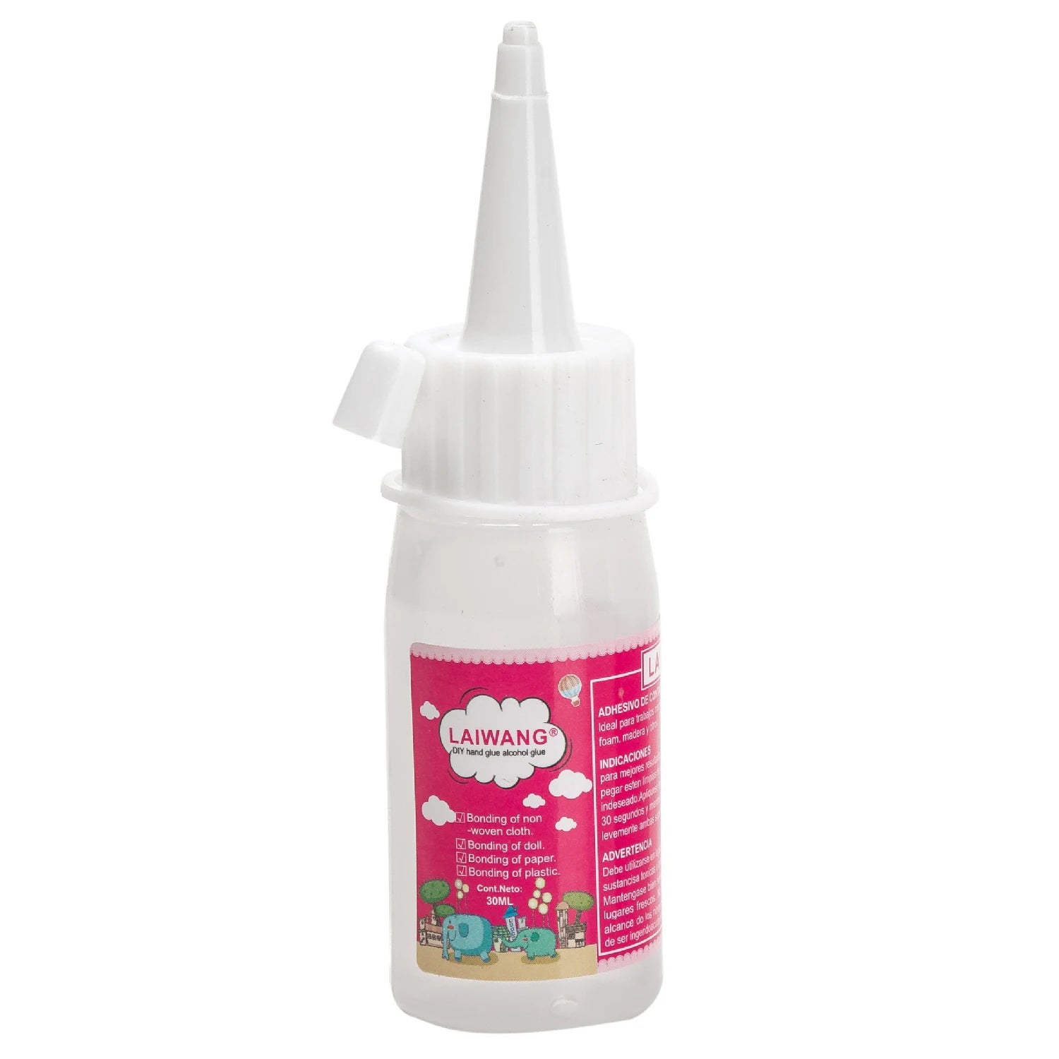 50g Instant Adhesive DIY Handmade Glue Clear Liquid Glue for Paper Plastic Quick-drying