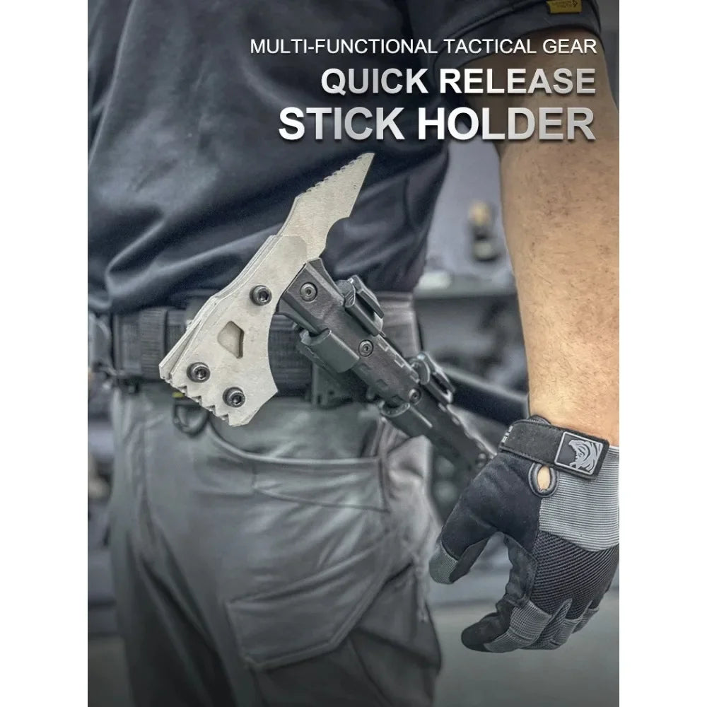 Multifunctional Stick Holder Tacical Adjustable Molle Clip Samurai Knife Tools Cover Portable Outdoor Survival Gear For Belt