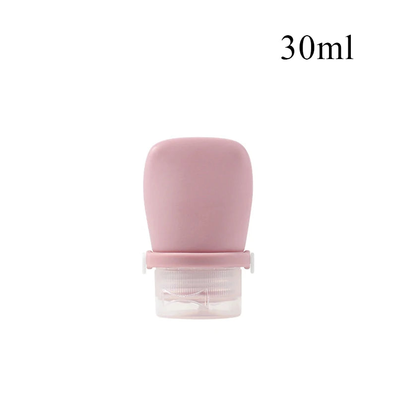 Soft Silicone Travel Bottles 30/60/90ml Empty Squeeze Tubes For Lotion Leakproof Skin Care Products Container Travel Accessories