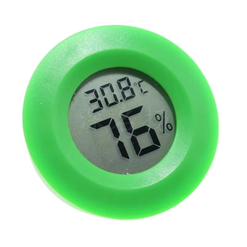 Outdoor Sports Thermometer Reptile Electronic Hygrometer Round Hygrometer Camping Equipment Tool Accessories Outdoor Gadget