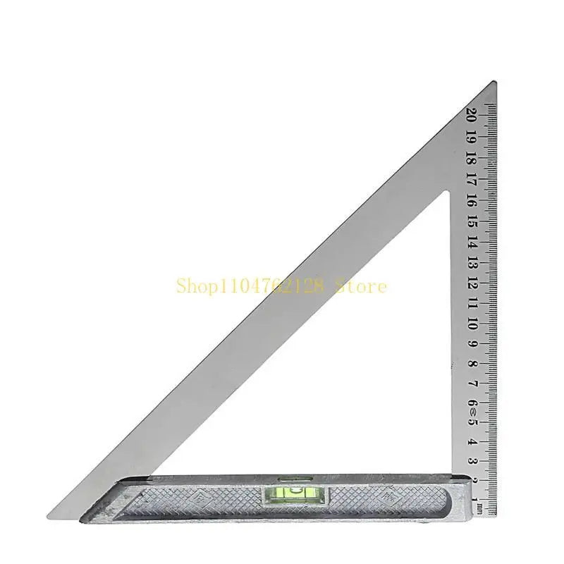 150mm for Triangle Ruler 90° Alloy with Bead Horizontal Woodworking Measuring T best sale