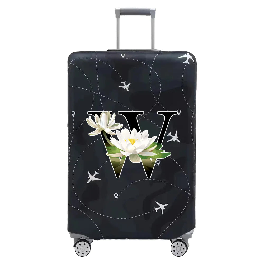 Luggage Protection Cover Travel Accessories Dustproof and Wear-resistant Luggage Protection Cover 18-32 Inch Letter Series