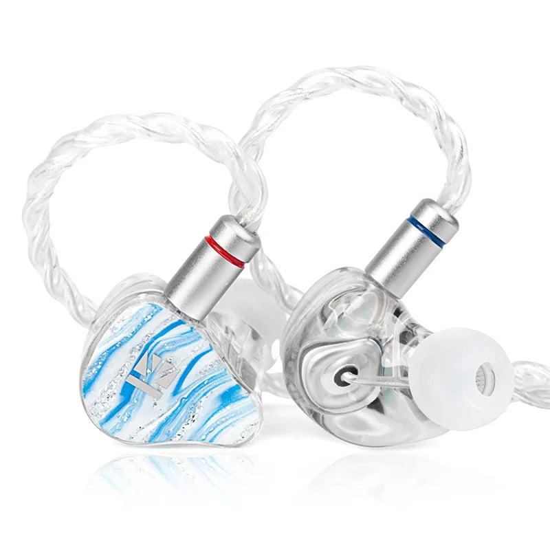 KBEAR KB08 Mirage IEMS in Ear Earphones 1 DD +1 BA +2 Micro-Planar Magnetic Drivers 10mm  Beryllium-Coated  Diaphragm