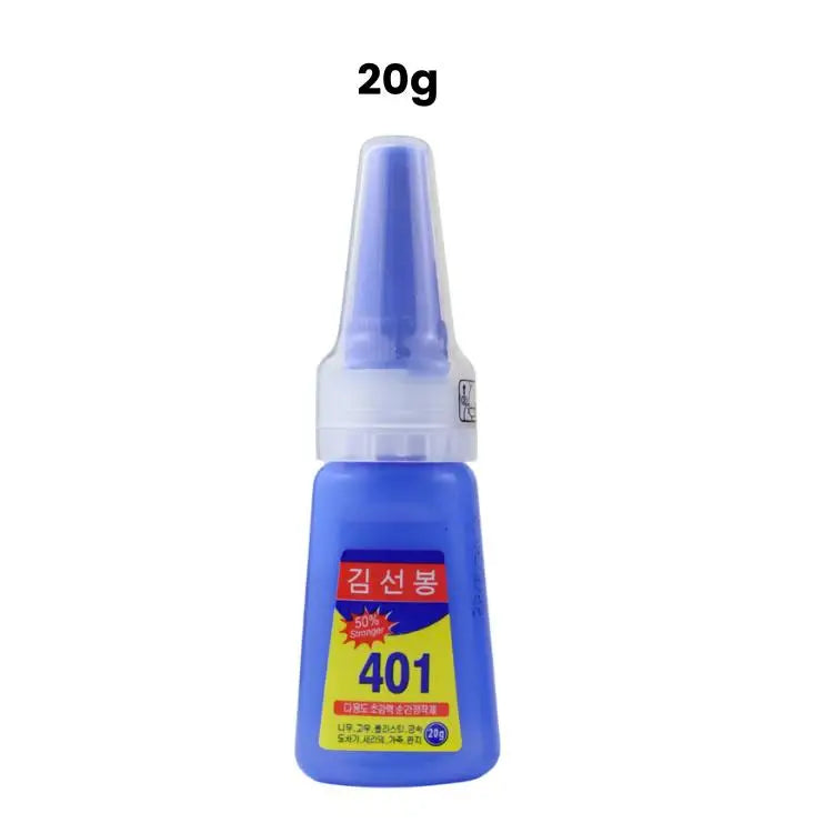 1pcs 12g/20g DYM  Strong Transparent 401 Glue Soft Shoes Manicure Repair Metal Plastic Accessories Multi-Functional Adhesive