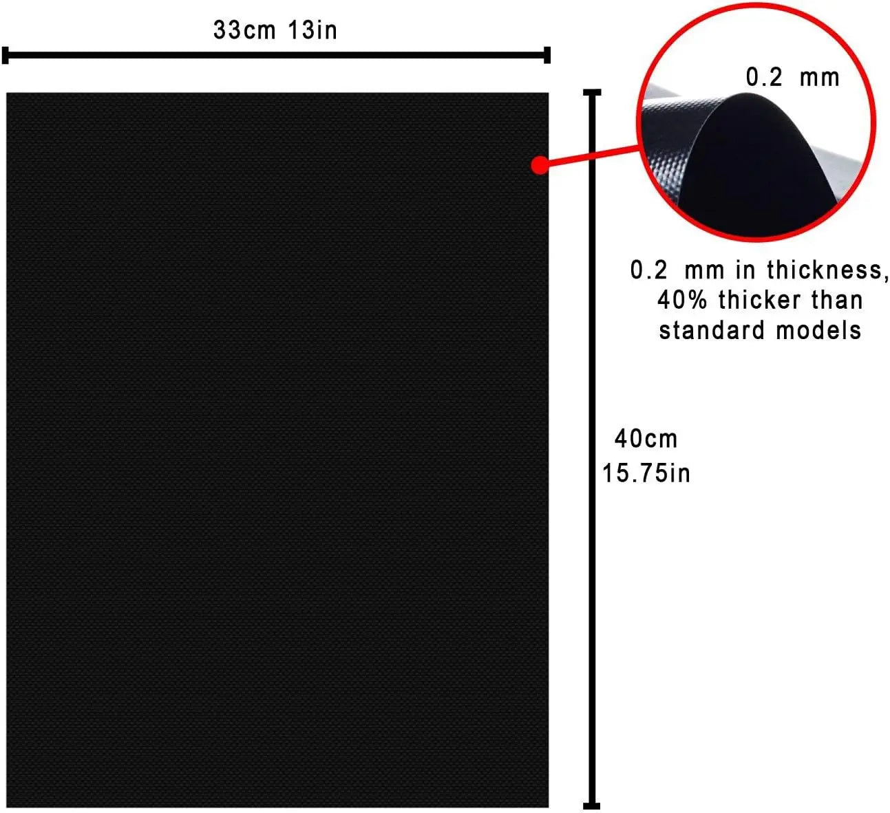 5/20PCS BBQ Grill Mat 40*50cm Baking Mat BBQ Tools Cooking Grilling Sheet Heat Resistance Outdoor Picnic Cooking Barbecue Tool