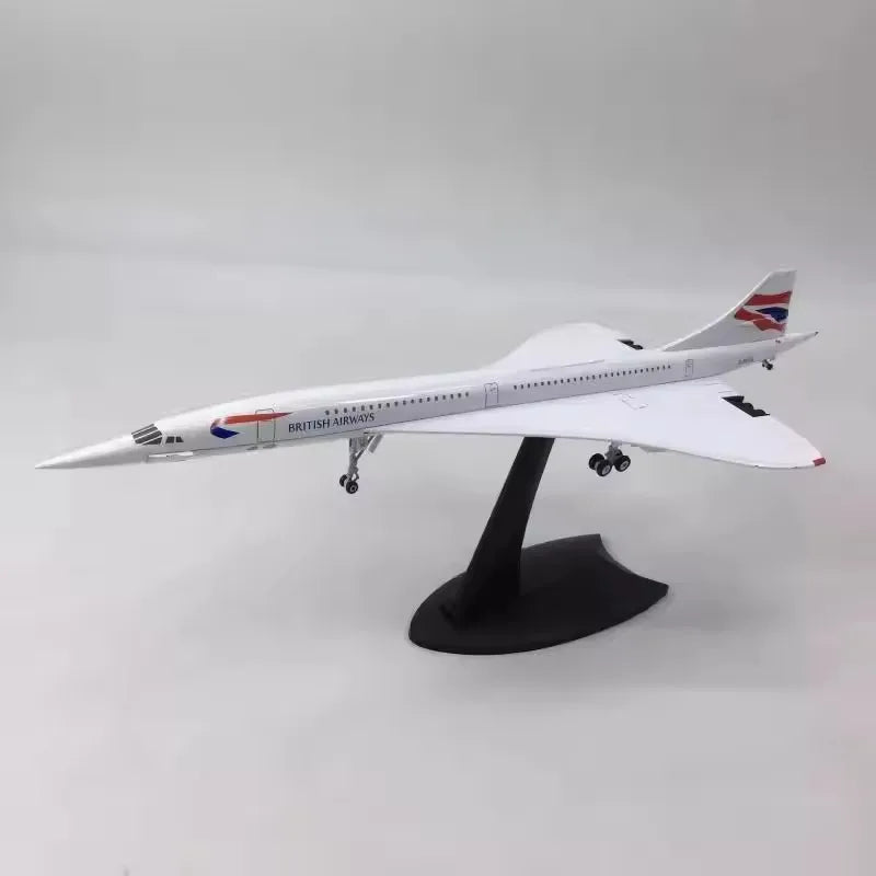1:400/1:200 /16cm/20cm Model Air France/British Concorde Series Diecast Alloy Airplane W Stand Airlines Airways Collection