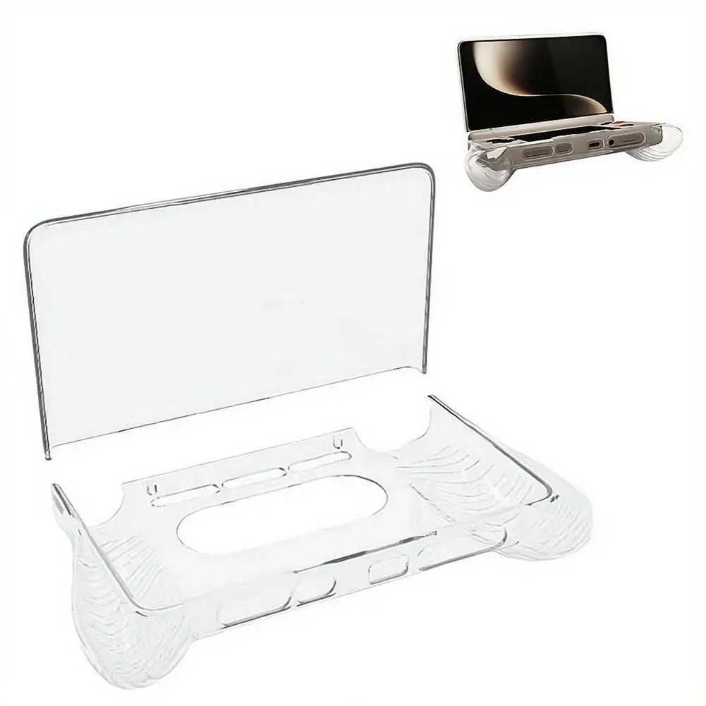 For AYN THOR Transprent TPU Grip Case Anti-Drop Wear-Resistant Waterproof Game Controller Protective Handle Cover Game Accessory