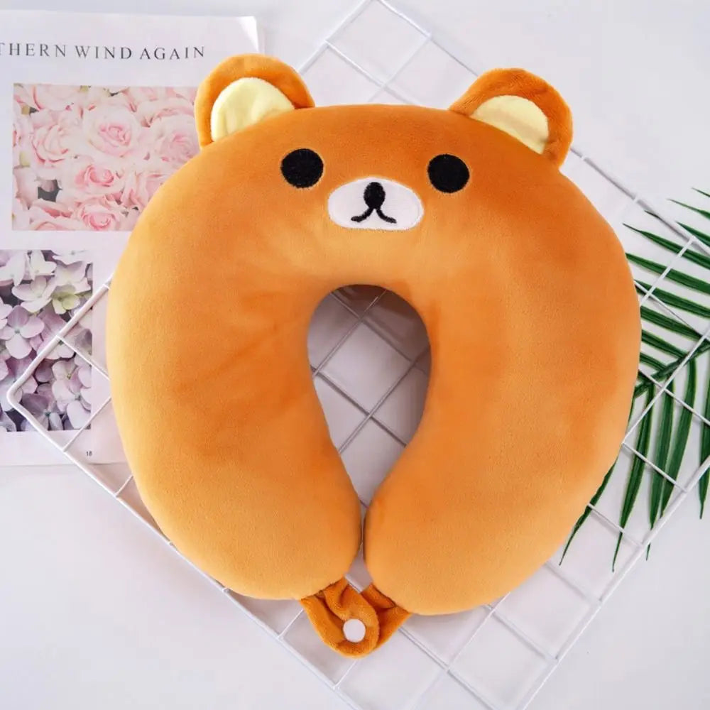 Portable Nursing Cushion Outdoor Short  U-shaped Pillow Flight Neck Pillow Travel Pillow