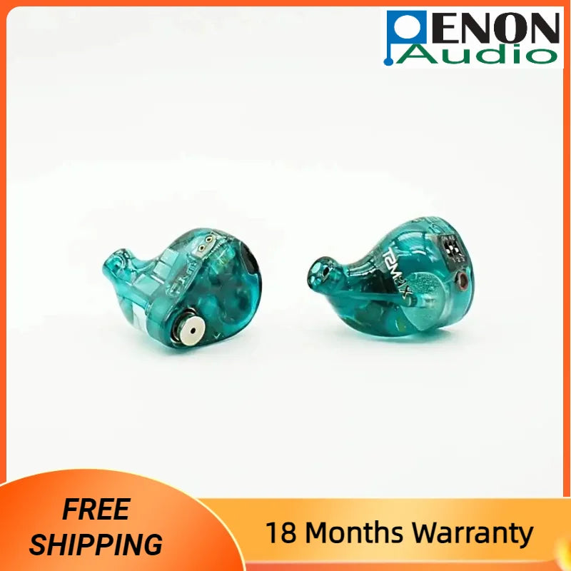 Tansio Mirai TSMR X 10th AE 2DD + 4BA +1 Custom Film Retarding Driver Hybrid with Tuning Switches Audiophile IEM In-Ear Earphone