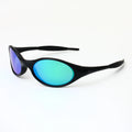 2026 New European and American Outdoor Sports Oval Casual Travel Cycling Retro Unisex Sunglasses