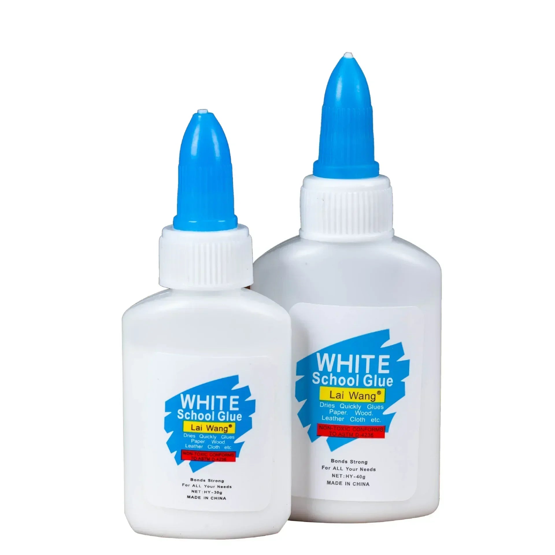 White Latex Glue 30ml Quick Dry School Student Hand Adhesive Glue Washable Cardboard Wood Water-Soluble White Glue For
