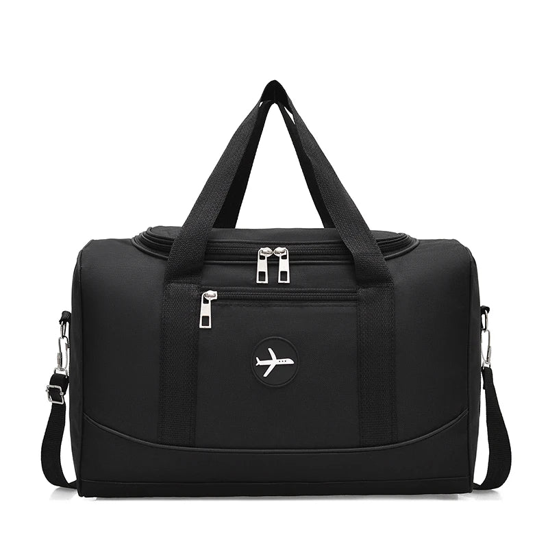Foldable Storage Travel Bag, Extra-Large Capacity Crossbody Luggage Bag