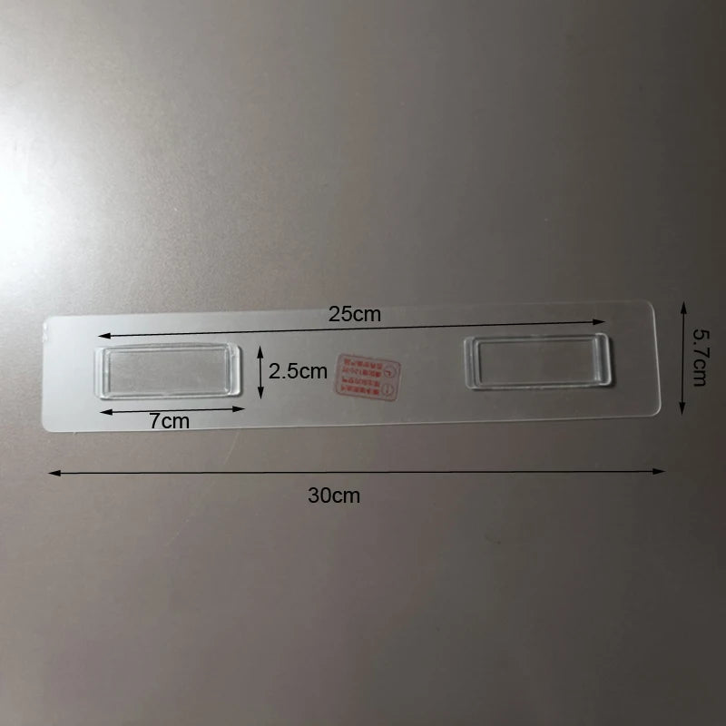 ECOCO Adhesive Sticker Accessory for Wall Mounted Storage Organizer
