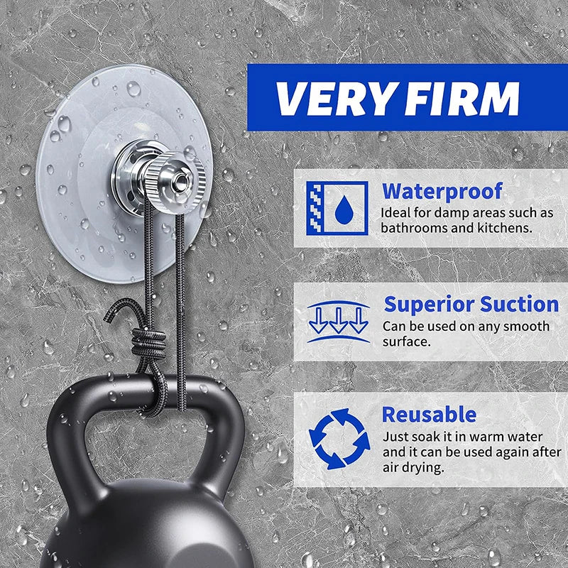 5/10pcs 25/32/53mm Round Strong Transparent Suction Cups with Screw Plastic Suction Pads Adhesive Suction Holder with Screw Nut