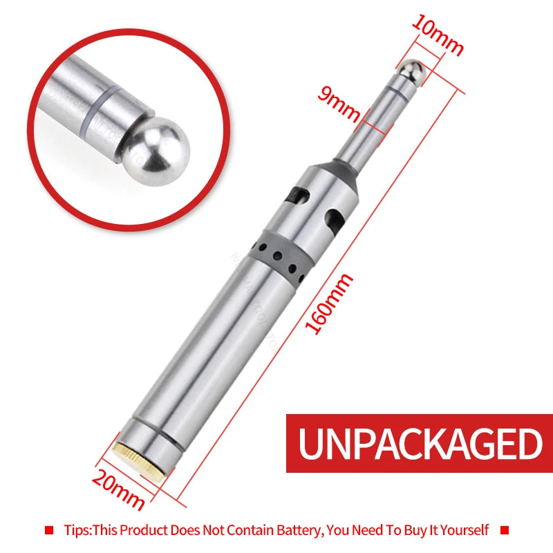 Optical Edge Finder LED Electronic Buzzer Lathe Edge Finding Equipment Touch Point Sensor Measuring Instrument Milling Tools