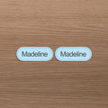 Labels for Ironing-for Cotton-Personalized for School,Sport,Club,Retirement Home,for Clothes,DIY Accessories,Machine Washable