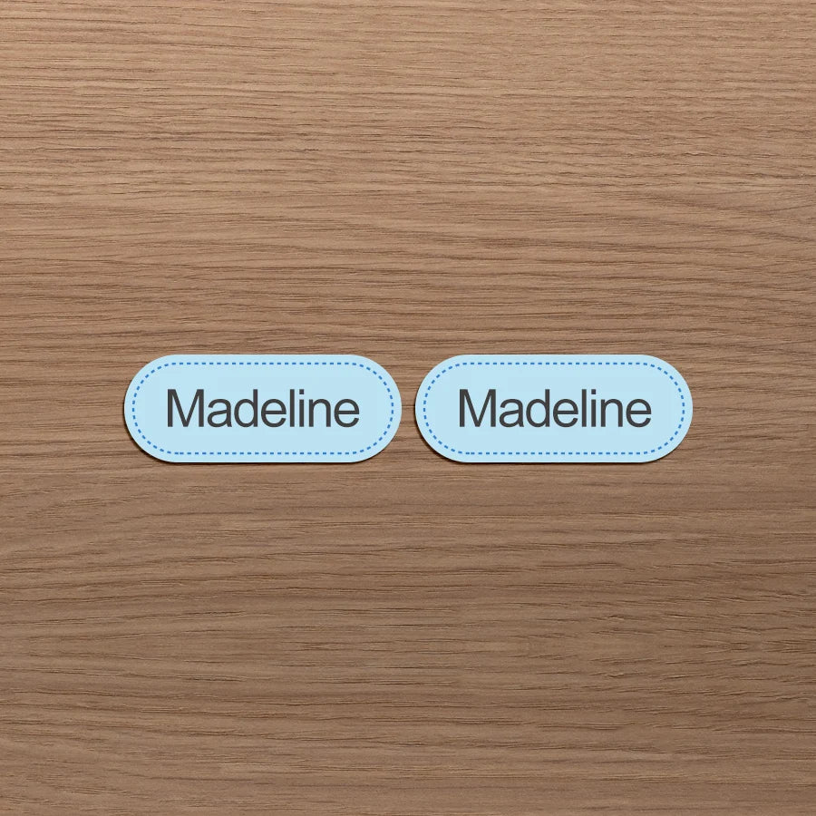 Labels for Ironing-for Cotton-Personalized for School,Sport,Club,Retirement Home,for Clothes,DIY Accessories,Machine Washable
